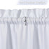 CAROMIO White Kitchen Curtain for Window 24 Inch Waterproof Kitchen Curtains Waffle Weave Half Window Curtain for Bathroom, Short Tier Cafe Curtai...