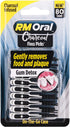 Charcoal Whitening Soft Brushes 4ct with 80 Count Charcoal Floss Picks...
