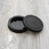 SING F LTD 3 Sets Plastic Body Cap and Rear Lens Cap 64.5 x 19.2mm Compatible with Sony A100 A200 A230 A290 Compatible with Minolta AF Black...