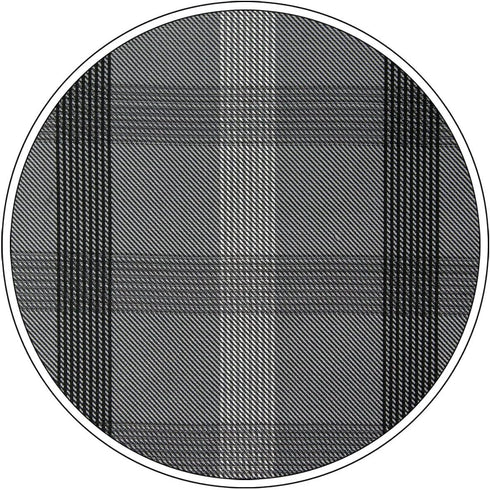 S&W SHLAX&WING Ties for Men Necktie Gray Check Extra Long Matching Pocket Square...