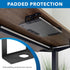 Mount-It! Under Desk Laptop Mount Holder, Laptop Mount for Desk, Small Multimedia Device Mount Underdesk Shelf for Laptop, Mac Mini, MacBook, Keyb...