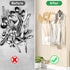 Utensil Holder for Kitchen, Wall Mount Plastic Clear Flatware Organizer Countertop...