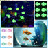 96 Pcs Fake Glow in The Dark Fish Mini Resin Fish Figurines Aquarium Fishes Tiny Fish Ornament Decorations for Aquarium Fish Tank...