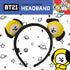 BT21 LINE FRIENDS Women's Headband, 3D Plush Hair Band for Adults, Cute Fashion Accessories, CHIMMY, One Size...