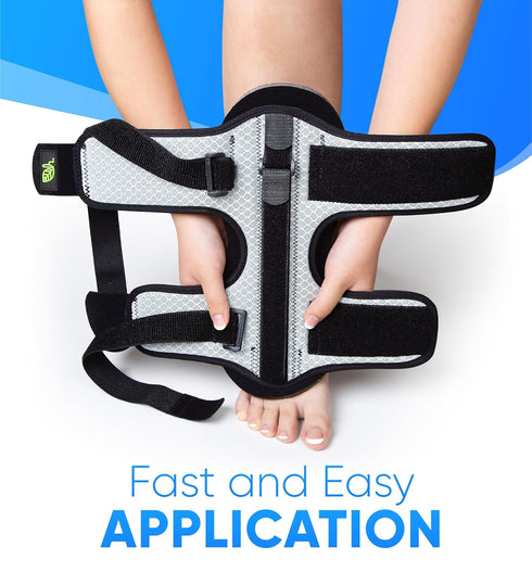 H. Original Plantar Fasciitis Night Splint: Plantar Fasciitis Brace for Morning Heel Pain Relief from Planter Facetious, Achilles Tendonitis, Foot...