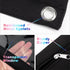 Tamaki Pencil Pouch for 3 Ring Binder, Clear Window Pencil Case for Binder, 3 Ring Binder Pencil Bag, Black, 3 Pack...