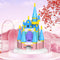 658 Pcs Castle Micro Building Blocks Mini Blocks Building Sets Building Bricks Architecture Model Gift for Age 14+ Kids Teens and Adult (pink)...