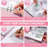 Blingbin 100 Envelopes Money Saving Challenge Binder, Savings Challenges Book with Envelopes & Reusable Tracker, Fun and Easy Way to Save 5,050 Bu...