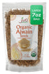 Jiva Organics Organic Ajwain Seeds 7 ounce Bag - Whole Carom Seed, Ajamo, 100% Natural & Non-GMO...