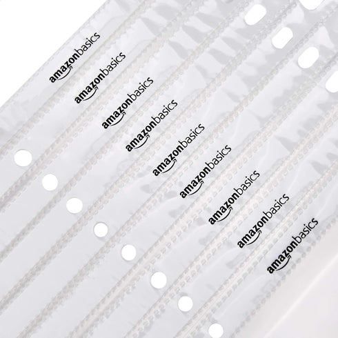 Amazon Basics Clear Sheet Protectors for 3 Ring Binder, 8.5 x 11 Inch,Polypropylene, 100-Pack...