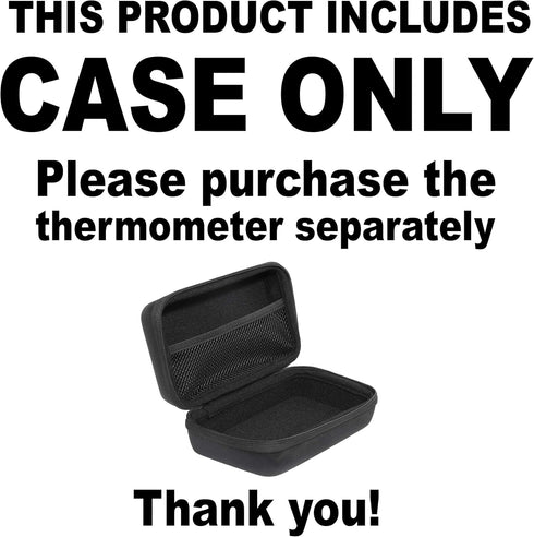 getgear case for Digital Forehead Thermometer, Universal for Non-Contact Infrared Forehead Thermometer Like AXYOFSP, REDESS, iCode, BrillianceHair...