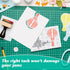 Lewtemi 24 Pcs Masking Paper Stamping Mask Paper Adhesive Stamp Masking Paper for Positioning Stamps Crafting Scrapbooking DIY Craft Designs Proje...