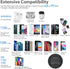 Wireless Charger for iPhone 14/14 Plus/14 Pro/14 Pro Max/13/13 Mini/SE 2022/12/11/X/8, Fast Wireless Charging Pad for Samsung Galaxy S23/S22/S21/S...