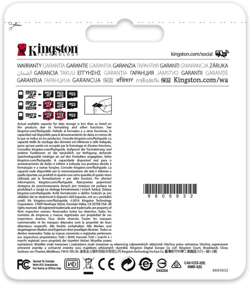 Kingston Digital 16GB Micro SDHC UHS-I Class 10 Industrial Temp Card with SD Adapter (SDCIT/16GB)...