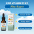 Go Healthy Kids Vitamins D3 K2 (MK-7), Child Vitamin D, Liquid Vegan D3 K2 Drops for Kids, Sugar-Free, Easy-to-Absorb, Children's Growth & Immune ...
