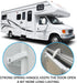NU-SET | 4RV013 RV Baggage Door Catch | 4 Pack | RV Accessories & Door Hardware (White)...