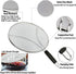Large Splatter Screen for Frying Pan, 15 Inch Stainless Steel Grease Splatter Guard, Mesh Frying Screen Keeps Kitchen Clean and Protects Skin From...