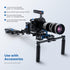 Neewer Telephoto Long Lens Support Bracket, Y-Shaped Lens Bracket with 35mm Vertical Adjustment, Compatible with DSLR Camera Shoulder Rig with 15m...
