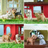 12PCS Dog Figurines, Realistic Plastic Puppy Figurines, Hand Painted Emulational Tiny Dogs Animals Toy, Dog Cake Topper Christmas Birthday Gift fo...