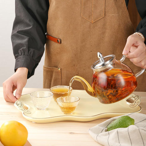 TETWIN Blooming Tea Flowers, 8 Varieties Flowering Tea Balls, Hand Tied Natural White Tea Leaves & Edible Flowers Gift Canister for Tea Lovers...