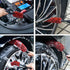 Car Wool Wheel Brushes for Cleaning Wheels Set (3 Pack), Metal-Free Tire Brushes Kit, Soft Wheel Brushes for Cleaning Tires and Rims...