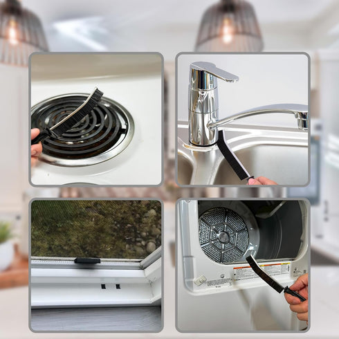 Crevice Cleaning Brush - Multifunctional Gap Cleaning Brush Tool, Bathroom Gap Brush, Hard Bristle Crevice Cleaning Brush, Crevice cleaning brushe...