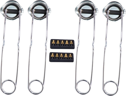 4 pcs Flint Spark Torch Igniter Single Flint Spark Lighter for Propane Torch Striker with 10pcs Flints...