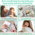 52 Week Money Saving Challenge Binder Budget Book Planner with Cash Envelopes Money Envelopes for Cash Saving Reusable Frosted Cover Organizer Mon...