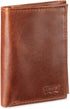 Levi's Men's Trifold Wallet-Sleek and Slim Includes Id Window and Credit Card Holder, Tan, One Size...