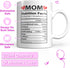 Mom Mug from Daughter - Stocking Stuffer Ideas for The World's Best Mom - Unique 11 Oz Ceramic Cup - Birthday Gift from Daughter...