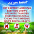 Pet Factory American Beefhide 12" Knotted Bone Dog Chew Treat - Chicken Flavor, 1 Count/1 Pack...