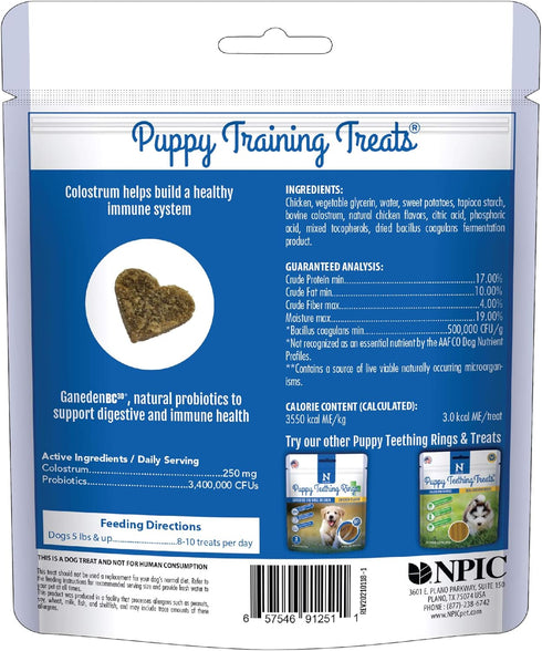 N-Bone Puppy Training Treats, 6oz, Real Chicken Recipe, Small...