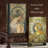 Exclusive Personal Journal for Women, Gilded Hardcover Notebook, 256 Full Color Pages, 5x7 Small Fancy Notebook, Alphonse Mucha Zodiac, Unique Gif...