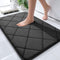 OLANLY Memory Foam Bath Mat 30x20, Ultra Soft and Absorbent Bathroom Mat, Machine Washable Bathroom Rugs, Comfortable, Thick Bath Rugs Carpet for ...