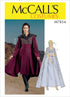 McCall's Women's Fantasy Dress Cosplay Costume, Sizes 14-22 Sewing Pattern...
