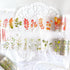 Plant Leaf Stickers 2 Roll, Clear PET Tape Stickers for Journaling, Autumn Aesthetic Stickers for Scrapbooking, Junk Journal, Crafts Decorative - ...
