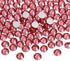 Jollin Glue Fix Crystal Flatback Rhinestones Glass Diamantes Gems for Nail Art Crafts Decorations Clothes Shoes(ss20 1440pcs, Rose)...