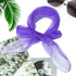 12pcs Square Juggling Silk Dance Scarves Magic Tricks Performance Props Accessories Movement Scarves Rhythm Band Scarf (Purple)...