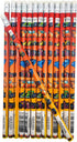 Formula One Sport Car Racing Print Wooden Pencils (Standard 7.5") #2 Lead. One Top Rubber Eraser. (48 Pack)...