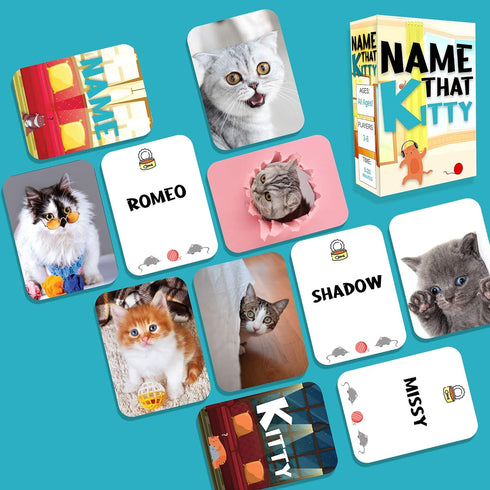 Name That Kitty - Purrrfect for Kids Games- Cat Gifts for Girls - Cat Crafts for Kids and Cat Themed Gifts for Girls - Makes Great Cat Gifts for C...