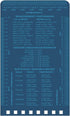 Rite in the Rain Weatherproof Top Spiral Notebook, 3" x 5", Blue Cover, Universal Pattern, 3 Pack (No. 235-3X)...
