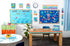 Eureka Seas The Day We Swim Together Mini Bulletin Board Set and Classroom Decorations for Teachers, 36 Pieces...
