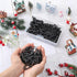 Marsui 120 Pieces Christmas Light Clips Outdoor Gutter Hooks Plastic Seasonal Weatherproof Clips Holiday Fence Hooks for Christmas Roof Tree Outsi...