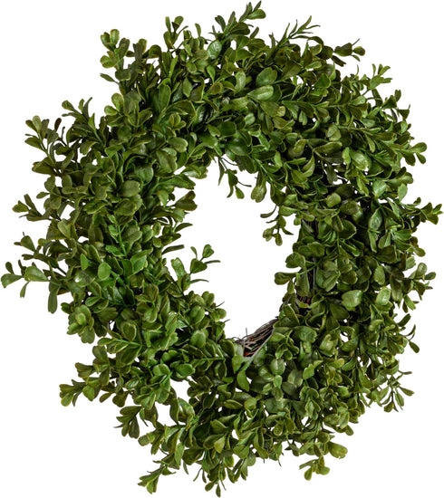 Creative Co-Op Faux Boxwood Wreath...