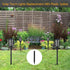 4 PCs Plastic Spikes for Solar Flame Torch lights Solar Torch Lights Replacement ABS Ground Stakes...
