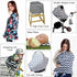 TUOKING Car Seat Covers for Babies, Multi-Use Cover-Silky Mom Nursing Cover Infant Breastfeeding Scarf Shopping Cart High Chair Ultra-Soft Stretch...