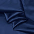 Navy Blue Satin Fabric by The Yard, 2 Yards 60" Wide Silky Fabric, Solid Satin Cloth Fabric for Bridal, Wedding, Dress, Crafting, Decoration...