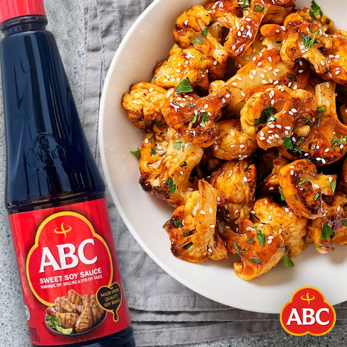 ABC Sweet Soy Sauce - 9.2 Fl Oz (2 Pack) – BBQ Marinade, Dip, Stir Fry - Vegan Black Dark Soy Glaze – Healthy and Authentic Indonesian Kecap Manis...