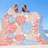 Beach Blanket Sandproof Extra Large Beach Mat Adults Waterproof Quick Drying Sand Free Mat Made by Premium Polyester with 4 Stakes & 4 Corner Pock...