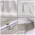 Womens Satin Evening Clutch Purses Elegant Pleated Satin Evening Handbag with Detachable Chain Prom Handbag...